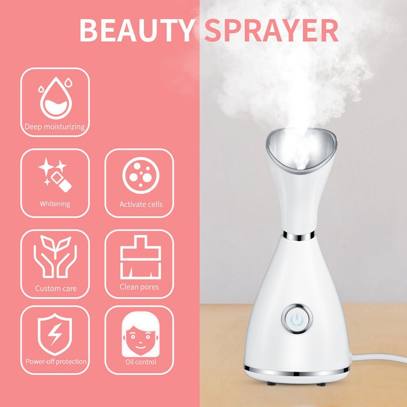 Facial Thermal Steamer Nano Water Spray Acne Wrinkle Removal Moisturizing