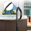 MERXENG Hot Tub Handrail, 360 Rotatable Spa Side Handrail with
