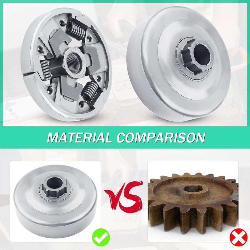 Adefol Clutch Drum Sprocket Kit for Stihl 024AV 026 PRO
