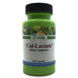 Daily Manufacturing Calcium Lactate™ 100 Capsules