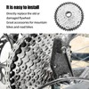 10 Speed Bike Freewheel Wear Resistance Lightweight Road Bike Cassette
