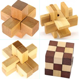 Gracelaza Puzzle Games Set, Wooden Toy, 3D Puzzle, Puzzle Game, Wooden Puzzle, Ideal Mind Toy and Gift for Boys and Girls