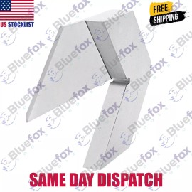 BLUE FOX TOOLS Engineers Marking and Measuring Sqaure Set 7 Piece- Try Square Scriber