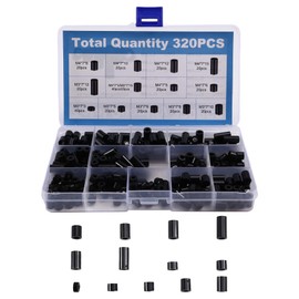 Snblzhef Straight-Through Hollow Tube Insulating Column Set Plastic Isolation Column Isolation Column Kit Straight-Through Column Set