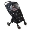Stroller Rain Cover Windproof Waterproof Cute Bear Pattern Stroller Cover