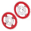 38T 104 BCD Electric Bike Chainring and Adapter Aluminum Alloy