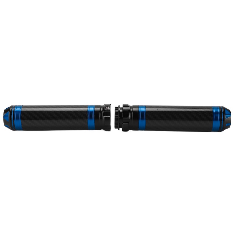 2PCS Motorcycle Handle Bar Grip Cover Carbon Fiber Corrosion Resistant