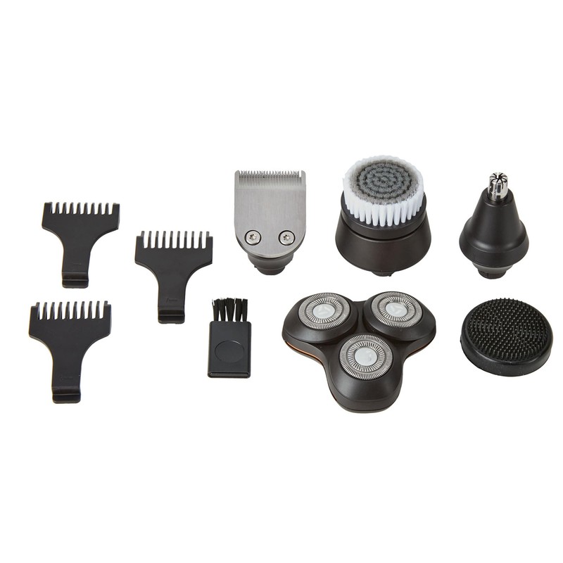 Generic Electric Shaver and Grooming Kit, Black