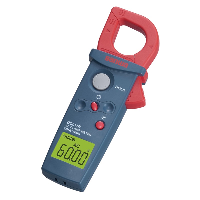 Sanwa Electric Instrument Clamp Meter, True RMS for AC DCL11R