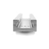 QWORK Aluminum T Track, 2 Pack 12 Inch Universal Double