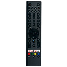 Replacement Voice Remote Control for SANSUI/Caixun/DYON/CHIQ UHD HDR Smart TV 2021 Model ES43S1A ES50S1A ES55S1A ES65E1A ES75E1A EC50S1A D800181 D800187