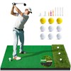 OYN Golf Hitting Mat, 5x4ft Artificial Golf Dual- Turf Practice