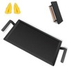 Carbon Steel Griddle Pan, Double Burner Flat Top Grill Plate