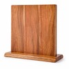 Acacia Wood Magnetic Knife Holder Stand for Kitchen Countertop