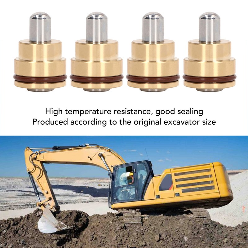4 Pcs Excavator Control Valve Handle High Hardness Joystick Hydraulic