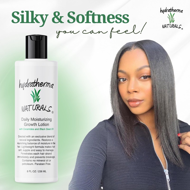 Hydratherma Naturals Daily Moisturizing Growth Lotion, 12.0 fl. oz.