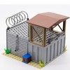 VizBrou Military Game Scene Building Blocks Set, MOC Military PUBG