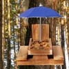 Gnodary Squirrel Feeder with Umbrella, Squirrel Feeders for Outside, Squirrel