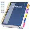Ouzoustate 5 Subject Notebook College Ruled, 300 Pages A4 Hardcover