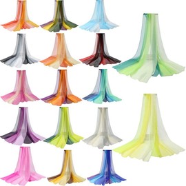 Jixin4you Women's Scarf, Floral Pattern, Thin, Shawl, Scarf, Breathable, UV Protection, Sunscreen, Cooling Protection, Present, Beach, Birthday, Casual, Spring, Summer, Autumn, Winter, : Blue + Green