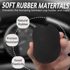 Yonlevres Car Coasters for Cup Holders，2.75" Anti Slip Rubber Mat