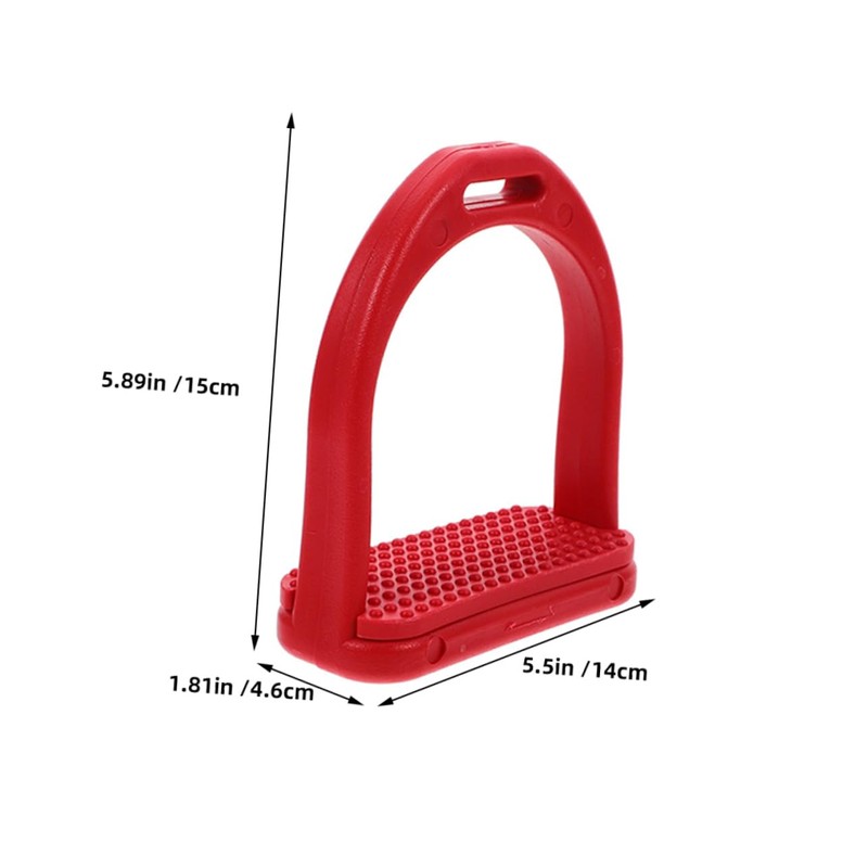 Kisangel Rapid Climb Stirrups for Saddle Safety Horse Stirrups Stable