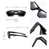 COTIA Full Reading Polarized Sunglasses Men Square Sports Reader Sun