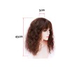 LesafeV Water Wavy Hair Forehead Piece Clip in Middle Part