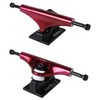 Core Skateboard Trucks 5.25 (8.0") Anodized Red/Black Base, Premium Bushings