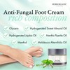 HerbOrganic Foot Cream for Cracked Heels and Dry Skin –