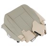 NLQR Front Driver Side Bottom Replacment Seat Cover Leather Tan