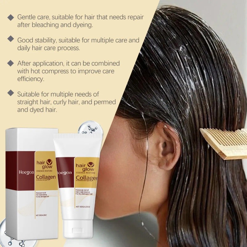 Mascarilla Capilar Crema For Peinar Repair Cabello Dañado