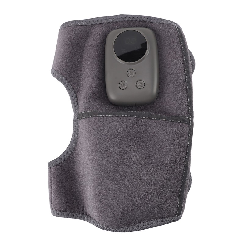 Knee Massager Vibration Single with Multiple Modes Adjustable Strap USB