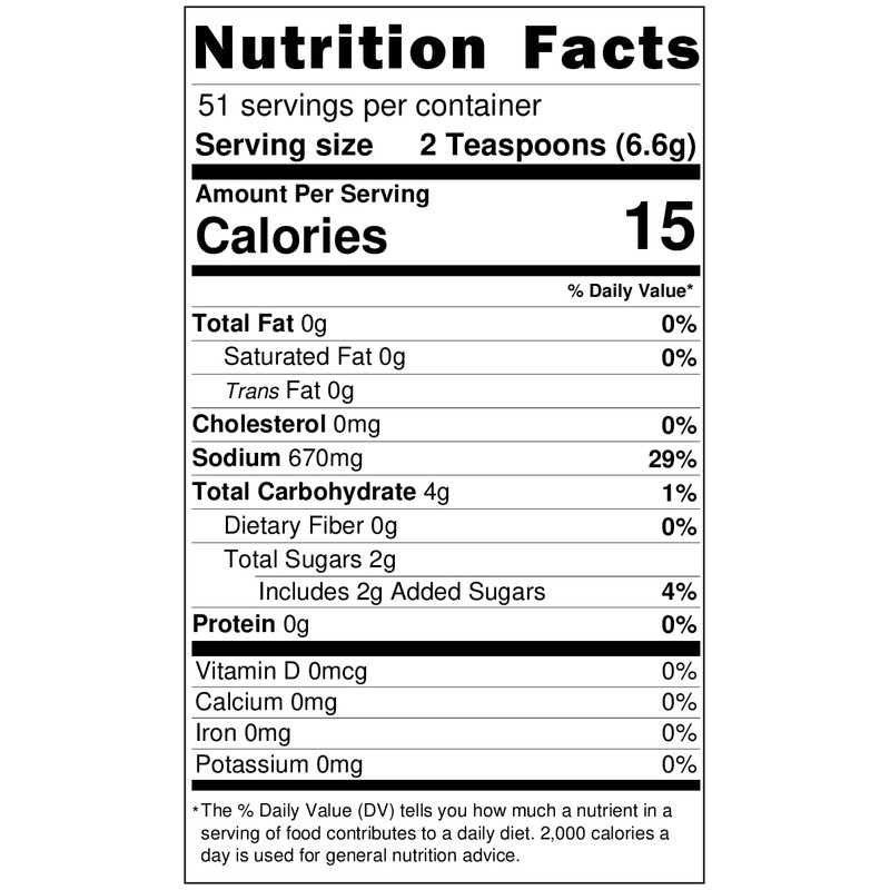 Lemon Pepper Seasoning (6 pouches 12oz each)