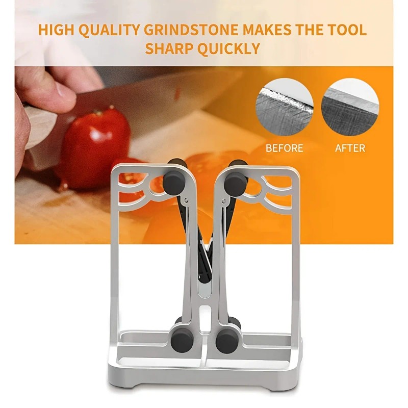 Knife Sharpener Professional Tungsten Carbide Knife Sharpener for Kitchen Knives,