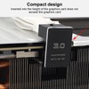 ATX 16Pin Male to 16pin Female 180 Degree Angled Adapter