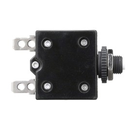 SEACHOICE 13131 Push Button Circuit Breaker 15A, Black