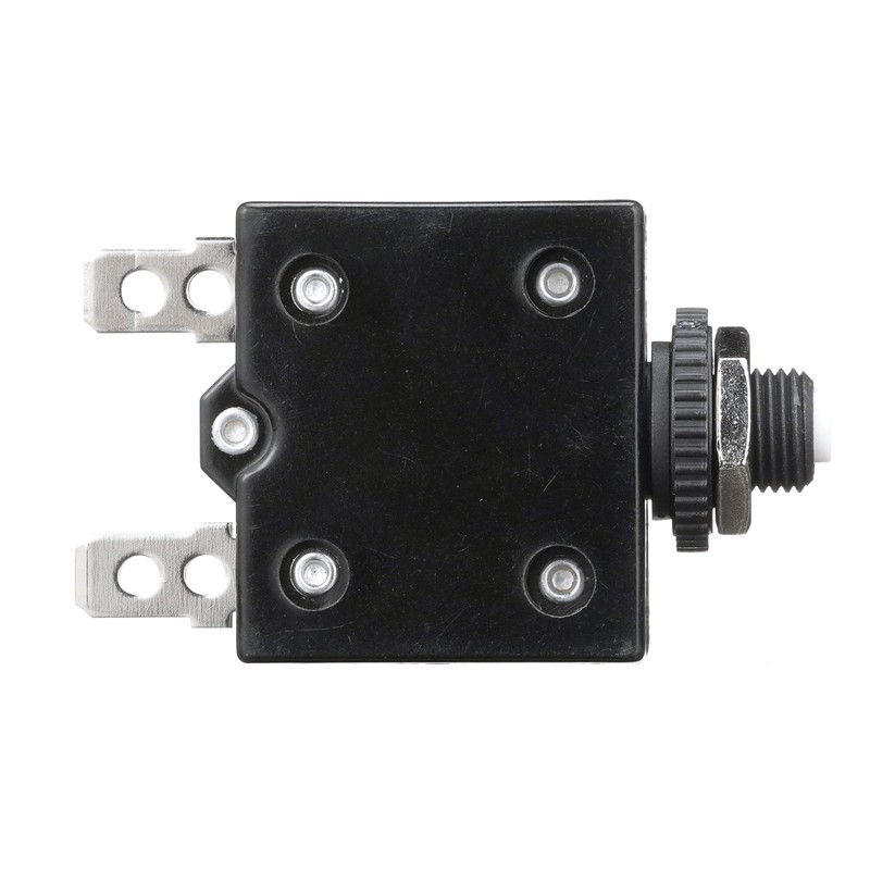 SEACHOICE 13131 Push Button Circuit Breaker 15A, Black