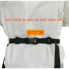 Waterproof Server Apron for Women with 7 Pockets,Quickly Put on