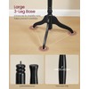 VASAGLE Coat Stand, Solid Wood Freestanding Coat Rack with 11