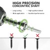 SeonFook 10PCS Magnetic Positioning Screwdriver Bits, Drywall Screw Setter PH2
