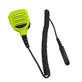 HELETUL IP65 Waterproof uv-9r Speaker Mic Radio Hand Mic Shoulder Mic for baofeng gmrs 9r pro Plus gmrs-9r uv9r uv 9r uv9g Walkie Talkie (Green)