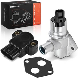 A-Premium Válvula De Control De Aire De Ralentí IAC + Sensor De Posición Del Acelerador TPS Compatible con Ford Crown Victoria y Lincoln Town Car y Mercury Grand Marquis, 2003 2004, 4.6L