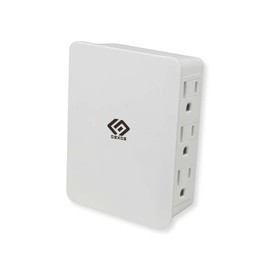 OSKOS 6 Wall Outlet Extender, 500J Surge Protected Current Tap, Sided outlets Splitter Multiple Outlet Wall Plug for Home Office Dorm Room, UL Listed