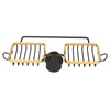 Faucet Storage Shelf Aluminum Plastic Two Containers with Towel Rod