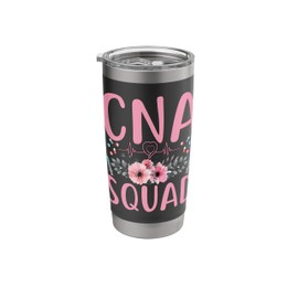 CNA Squad - Funny Certified Nurse Assistant CNA Nursing Stainless Steel Insulated Tumbler