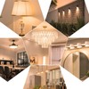 LFLAMPON LED Light Bulb 3000K Warm White Candelabra E12 Base