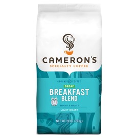 Cameron's Coffee Roasted Ground Coffee Bag, Decaf Breakfast Blend, 28 Ounce