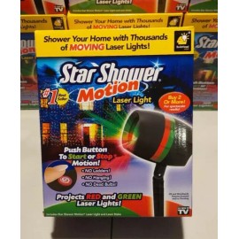 bulb head NEW STAR SHOWER MOTION LASER LIGHT SHOW PROJECTOR CHRISTMAS RED GREEN BulbHead