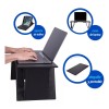 Bluelander Soporte Para Laptop Plegable Mesa Laptop Cuero Impermeable Color